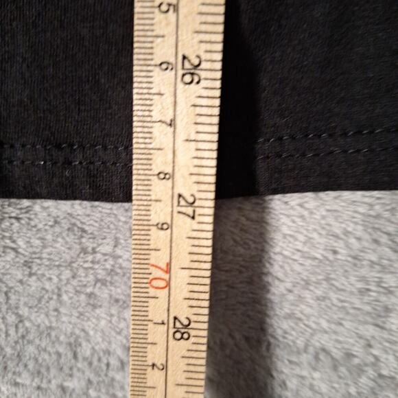 Def Leppard Women's V Neck T-Shirt Black Cotton Size Medium "Through The Night" - Picture 5 of 6